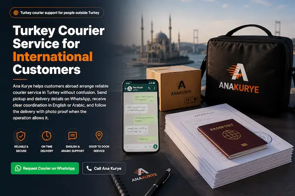 Arabic Speaking Courier Istanbul by Ana Kurye